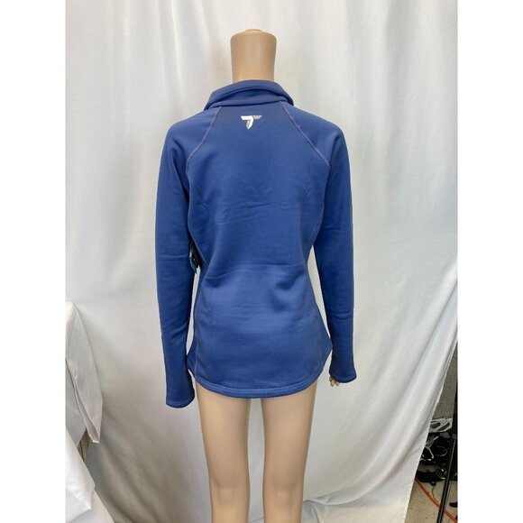 Columbia Women's Northern Ground Size X-Small Blue Half Zip Fleece Jacket NEW - Picture 9 of 13